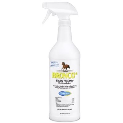 Farnam® Bronco® E Equine Fly Spray, 32 oz
